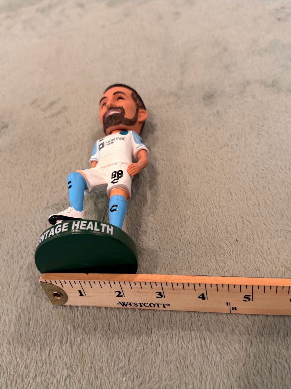 Sebastian Lletget #88 Monterey Bay FC Bobblehead Montage Health USL Soccer - Picture 6 of 6
